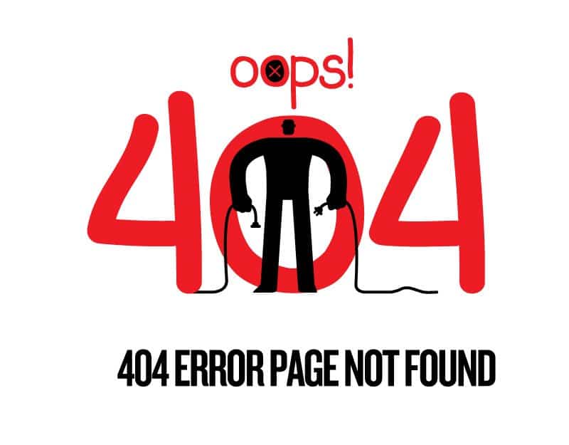 404 Page not found
